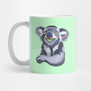 Be Happy Cute Funny Koala Mug